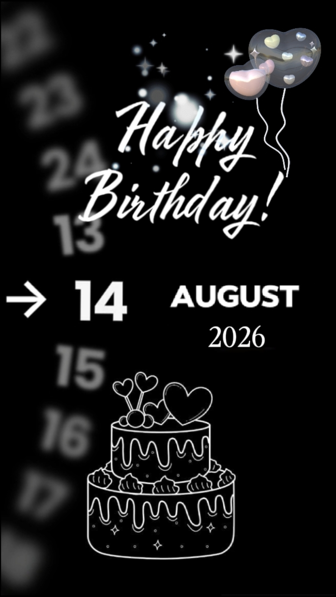 HBD 14 AUGUST 2026