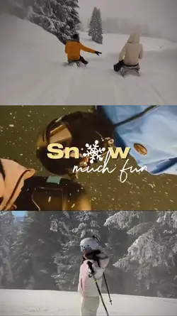 Snow much fun
