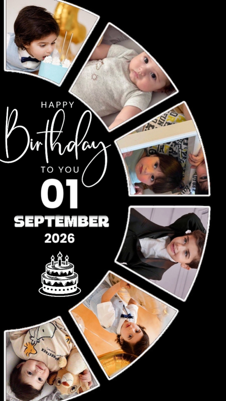 Hbd Son 01September