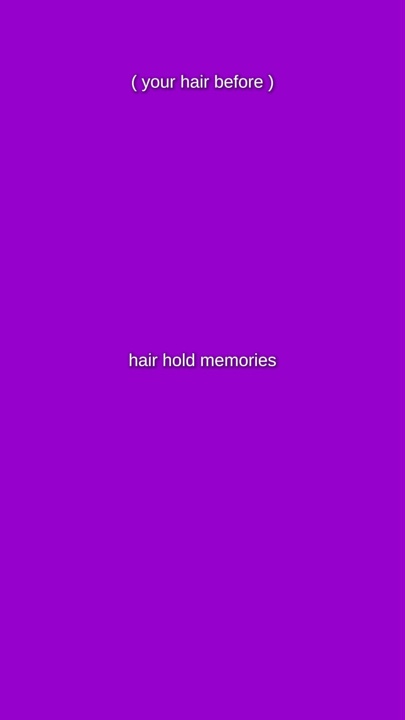 Memórias de cabelo