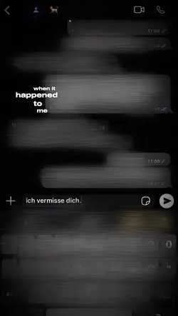 the world ended.