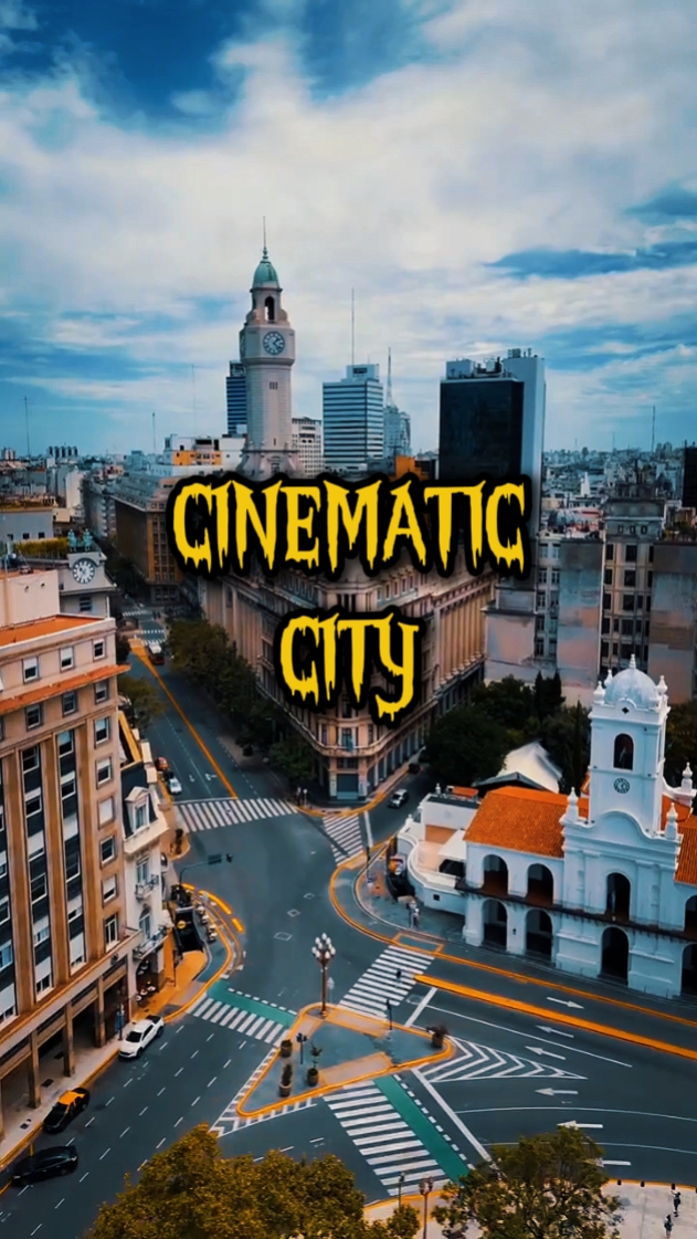 Ville de vlog cinématographique