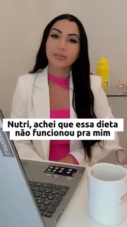 Dieta não funcionou 