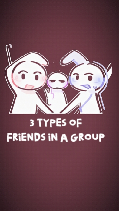 3 types of friends 