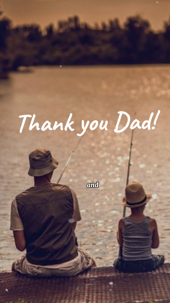 ¡Gracias papá!