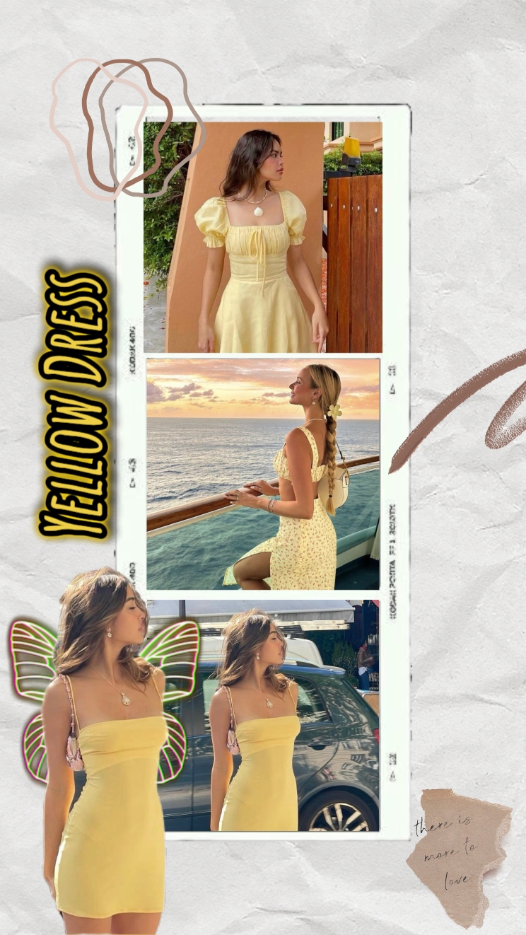 VESTIDO AMARELO 