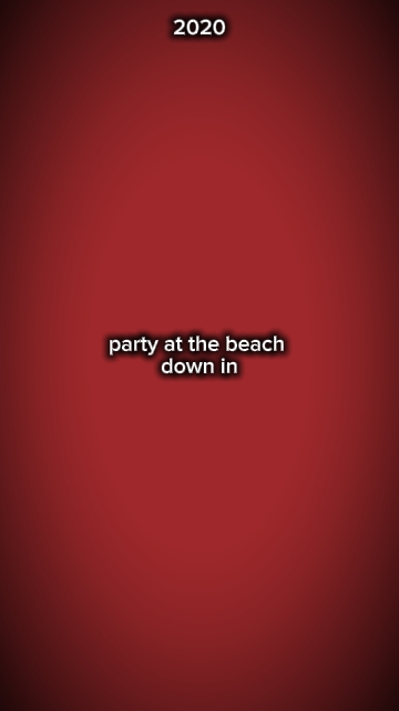 Fiesta en la playa 