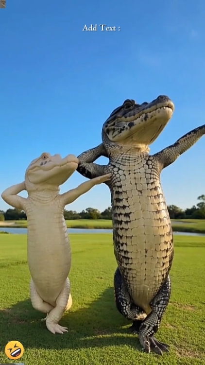 cute crocodile 