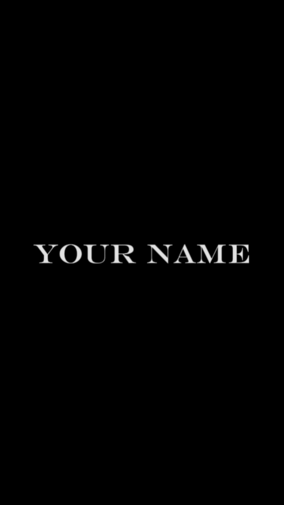 Tu nombre