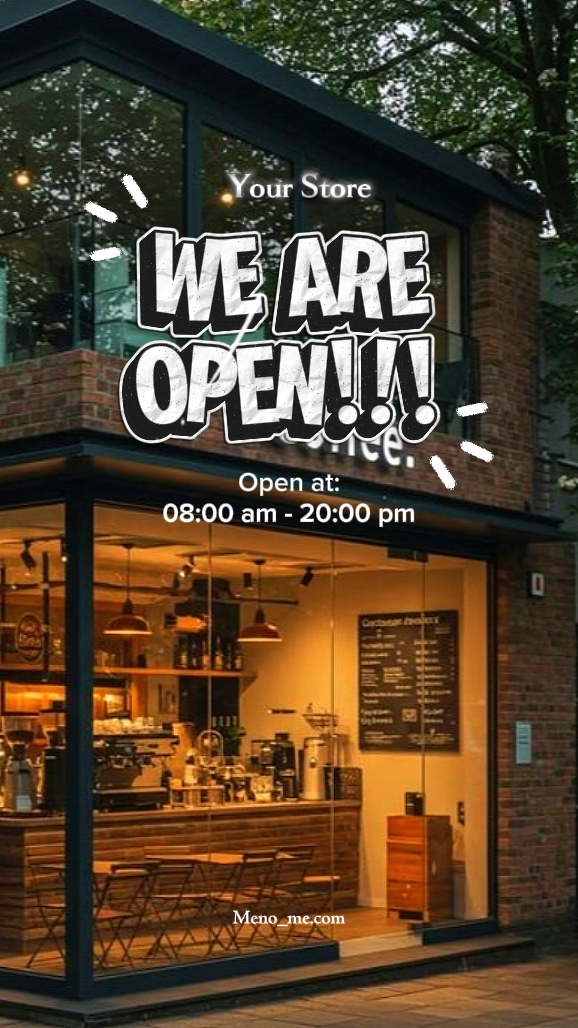 We are open!!!