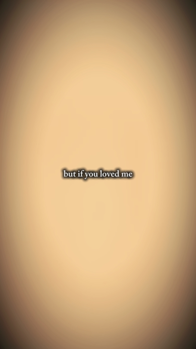 why you leave me