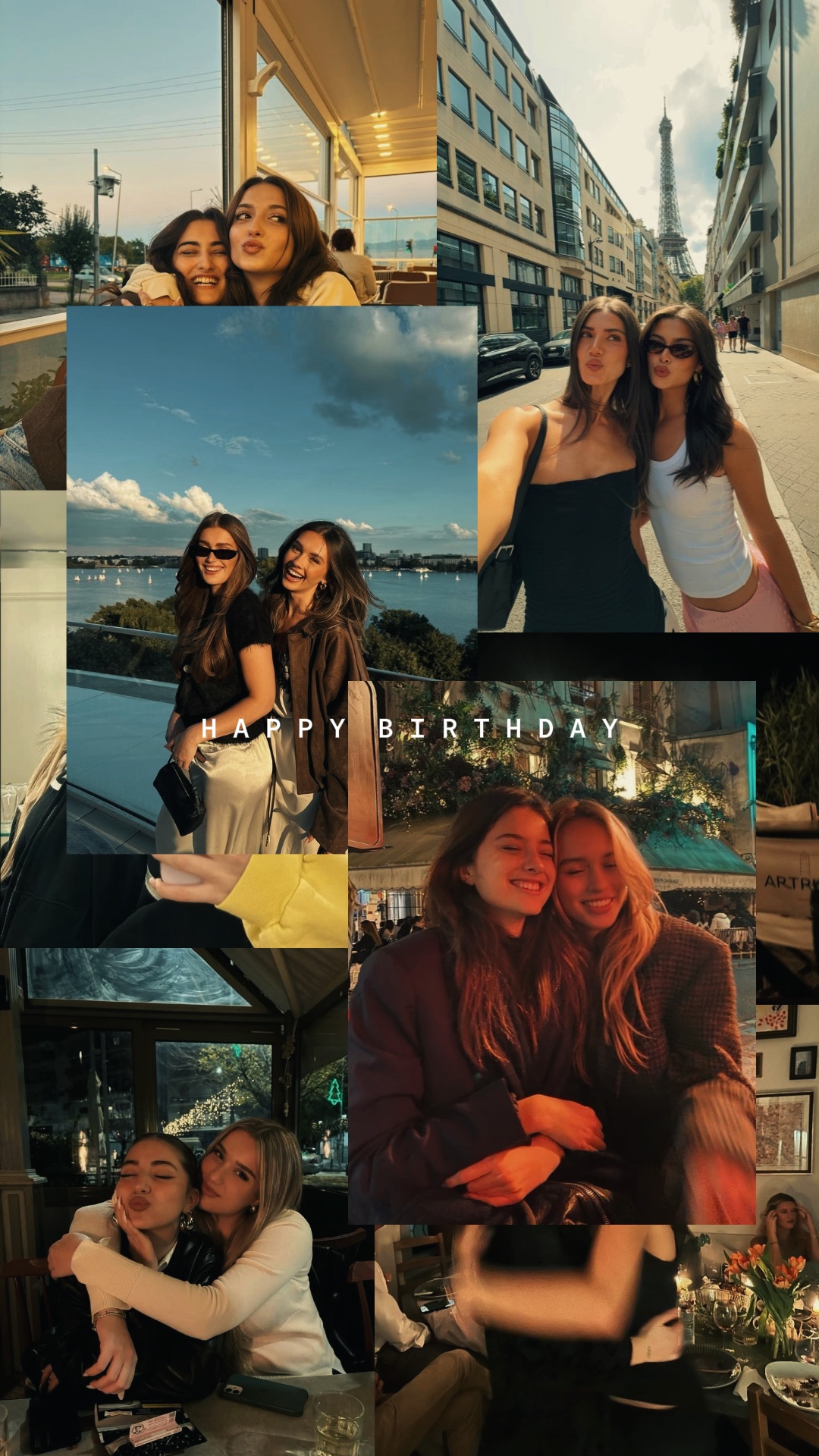 Feliz aniversário bff  