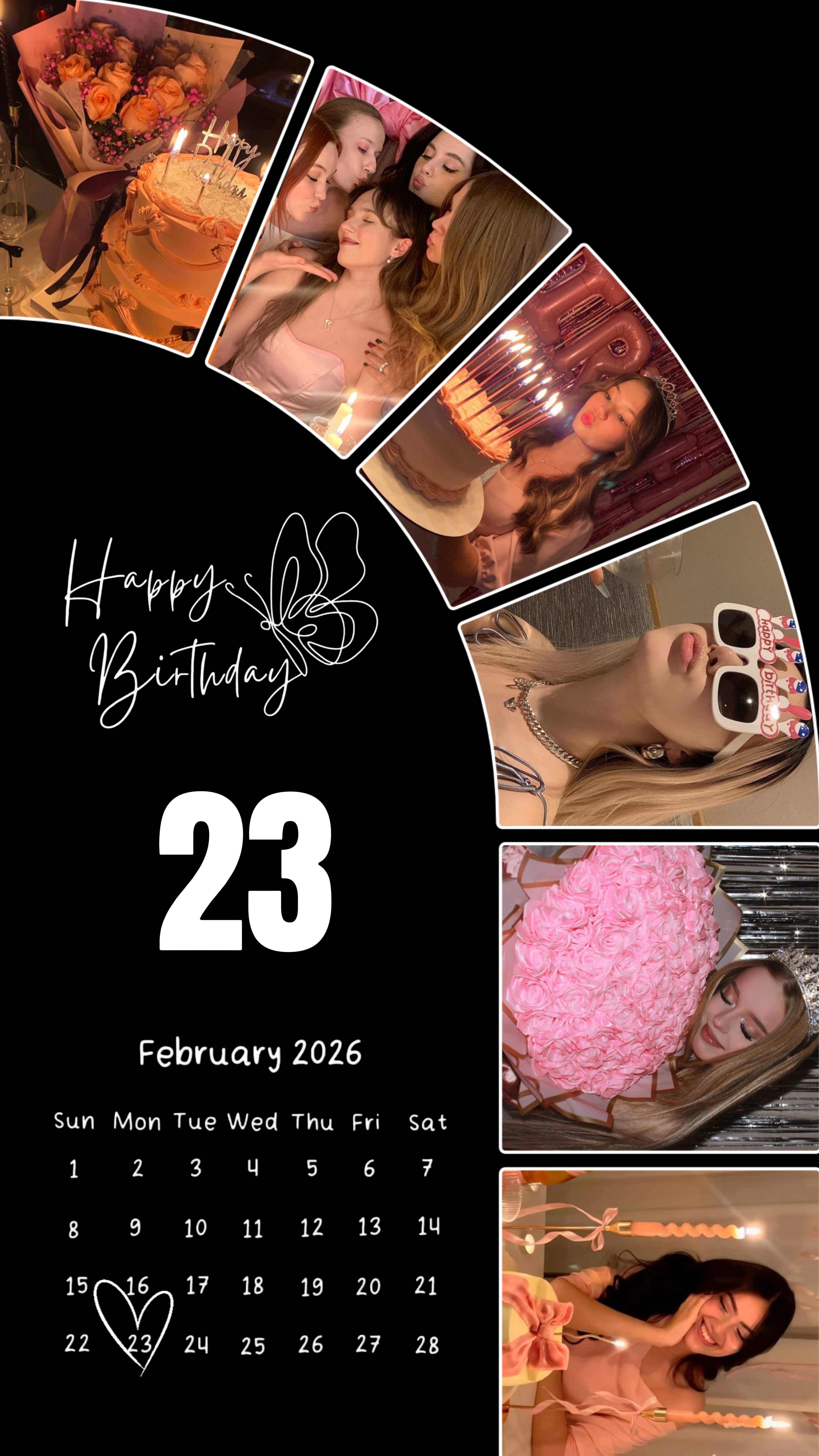 Birthday 23 February