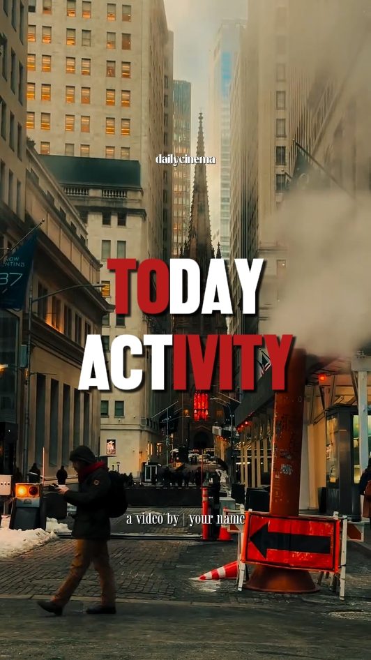 TODAY ACTIVITY