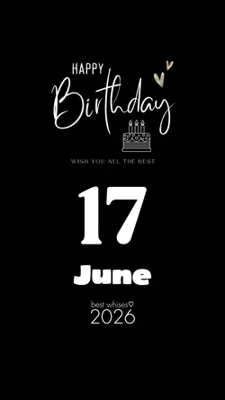 birthday 17 june
