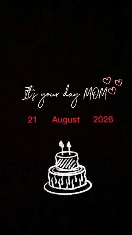 FELIZ ANIVERSÁRIO MÃE