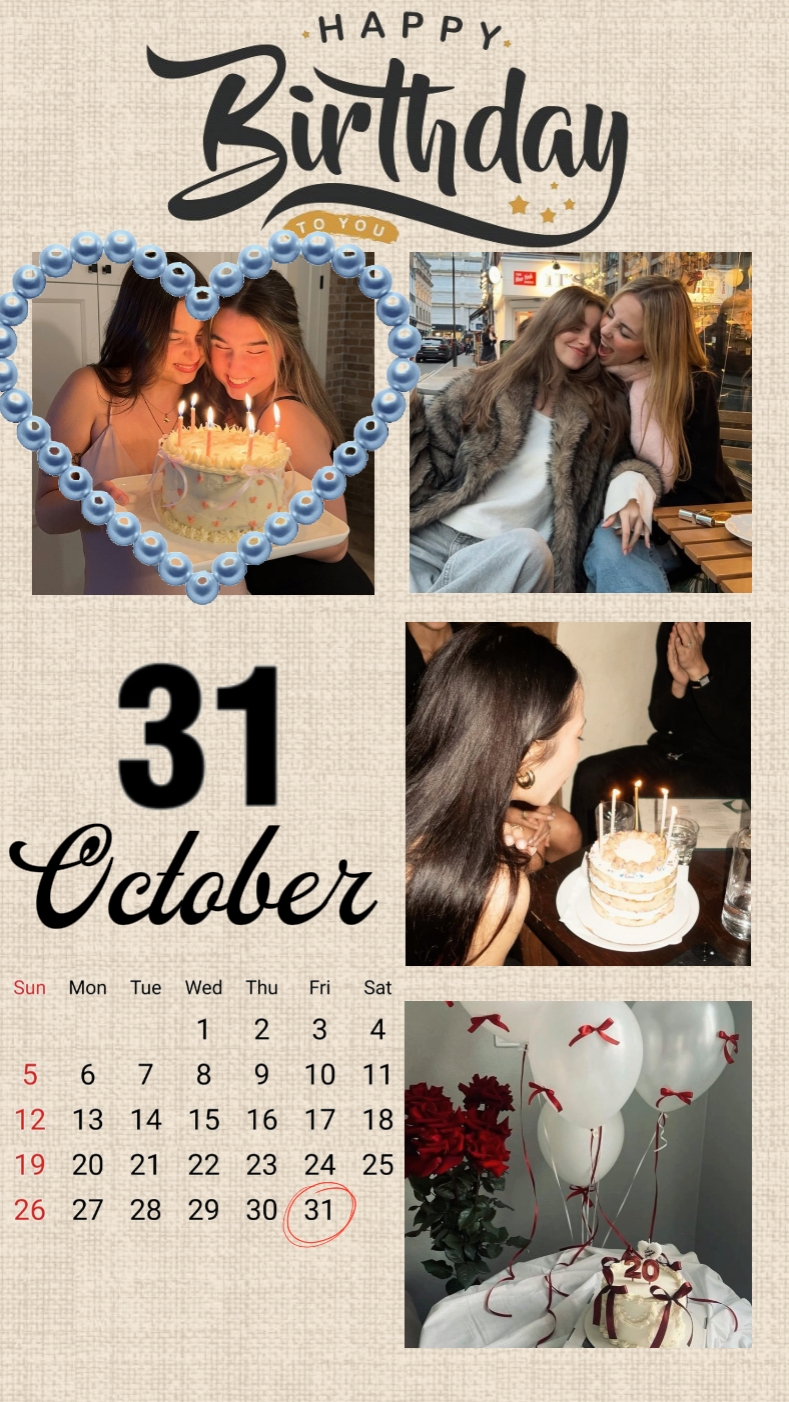 31 EKİM DOĞUM GÜNÜ