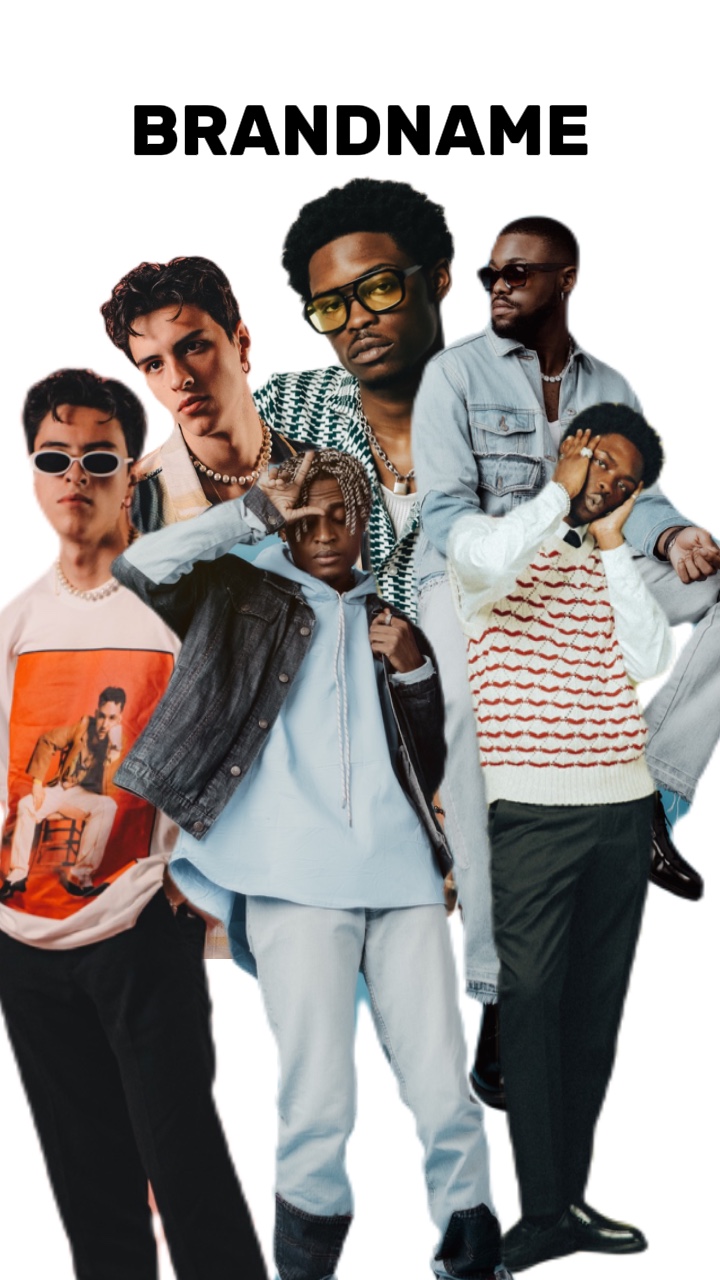 Exibição de produtos de roupas Estilo Tiktok
