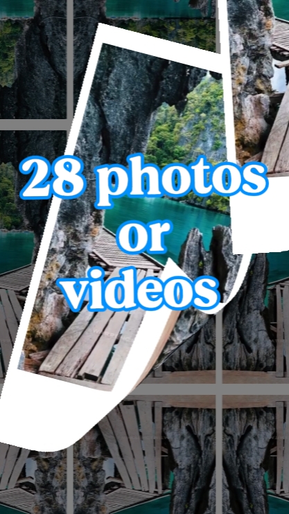28 foto atau video 