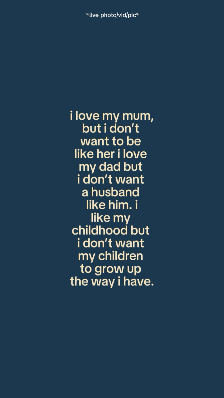 Ich liebe meine Mutter