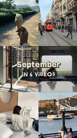 September in 6 video