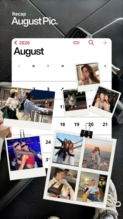 Calendar frame pic