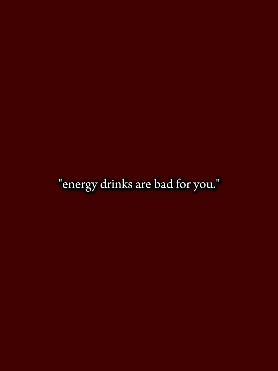 Boissons énergisantes 