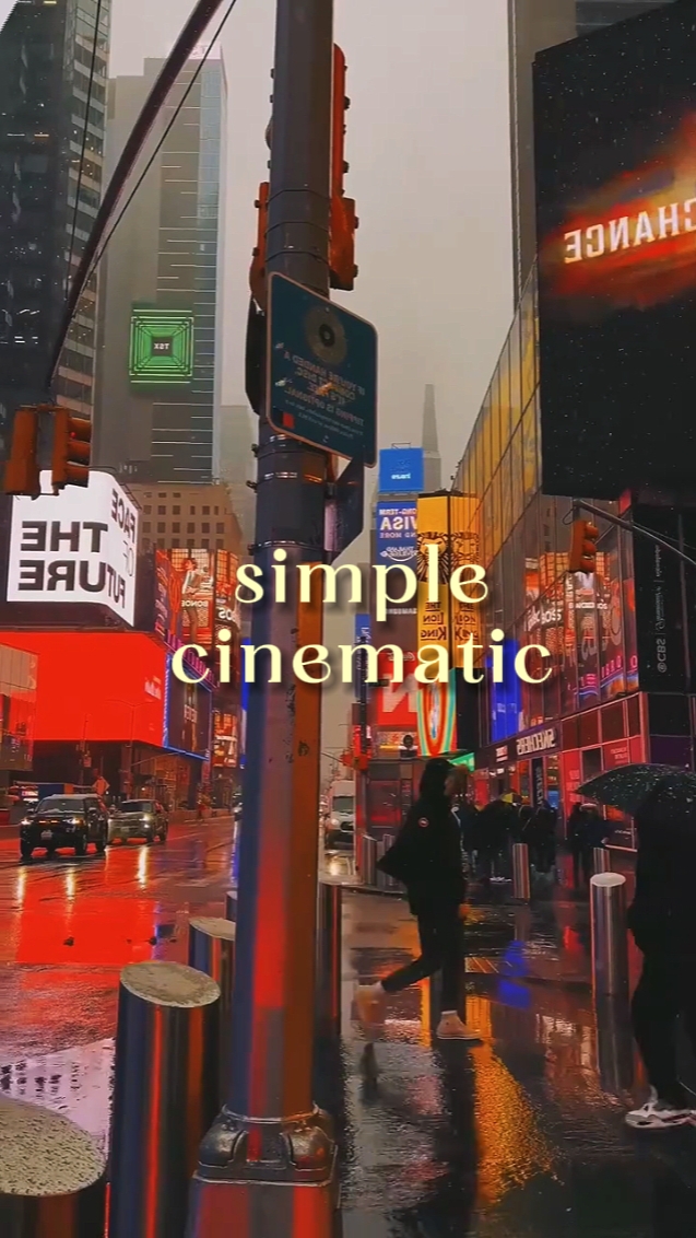 simple cinematic 
