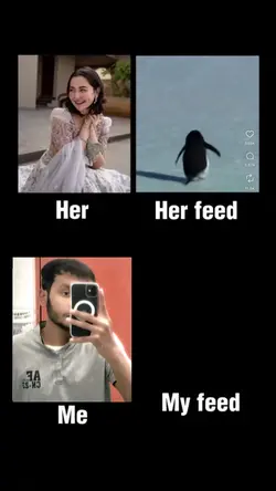 Me vs her😂 | Penguin