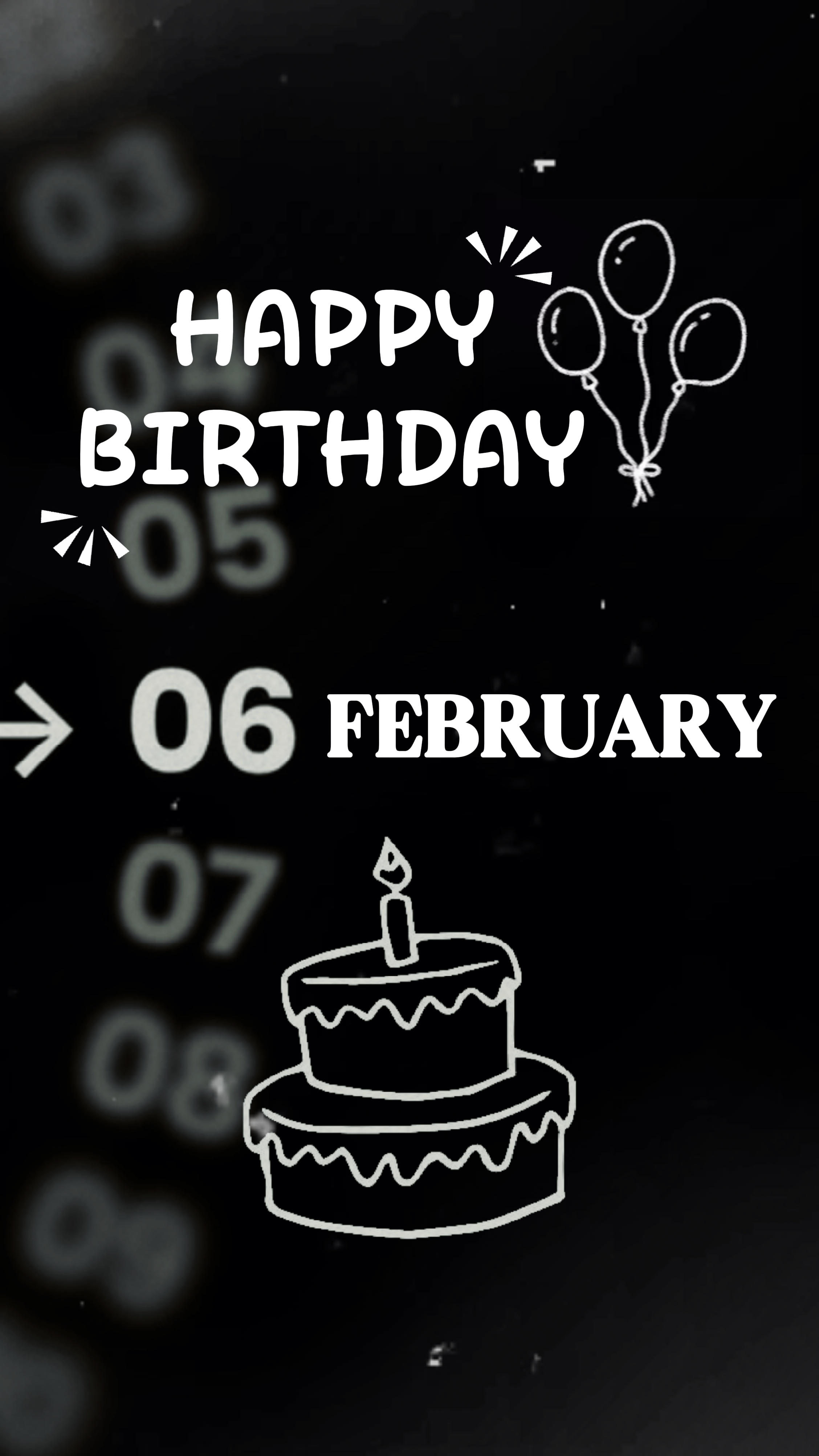 6 DE FEBRERO CUMPLEAÑOS