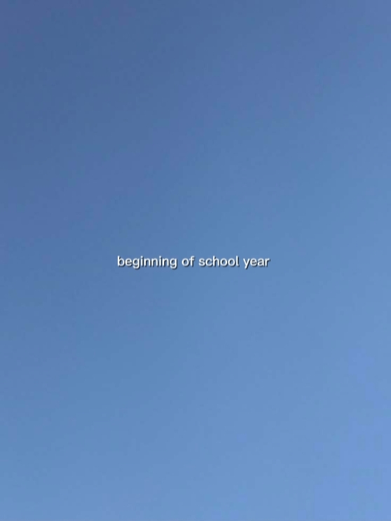 end of school year 