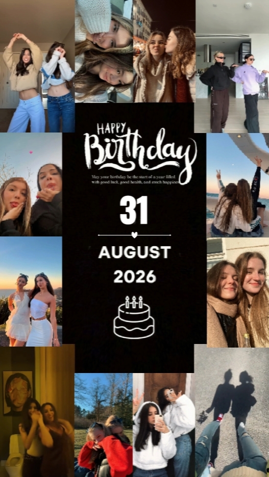 HBD 31 DE AGOSTO 