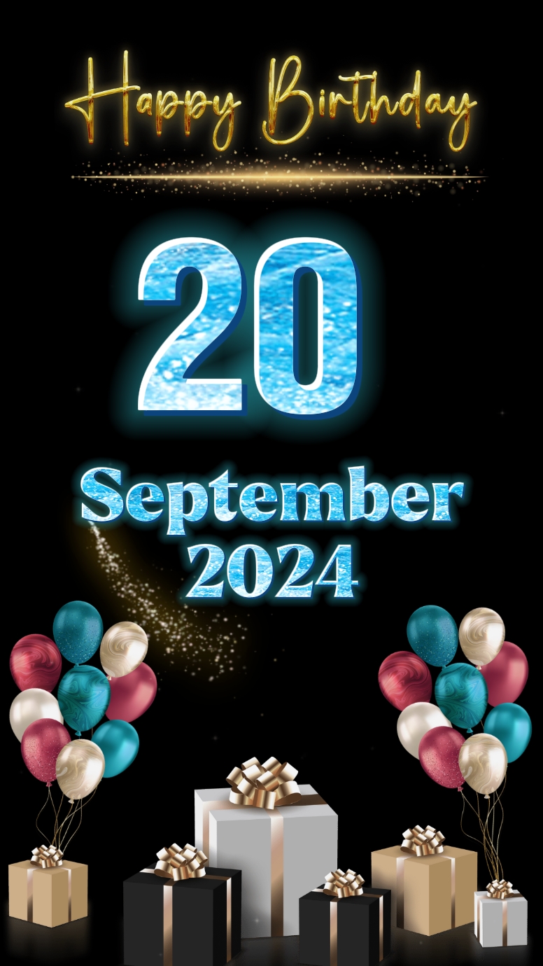 Hbd 20 Sept 2024