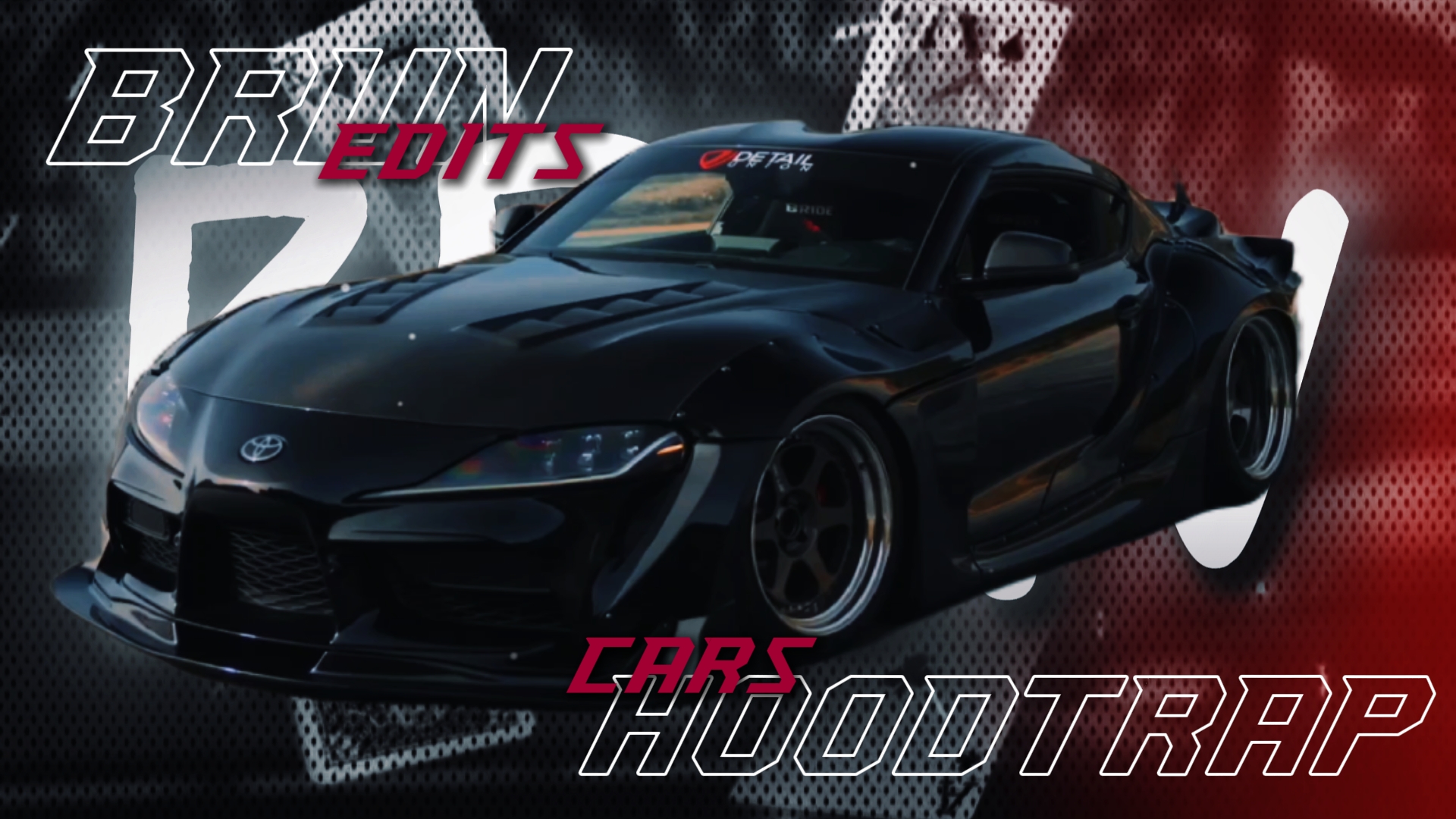 Car edit brun