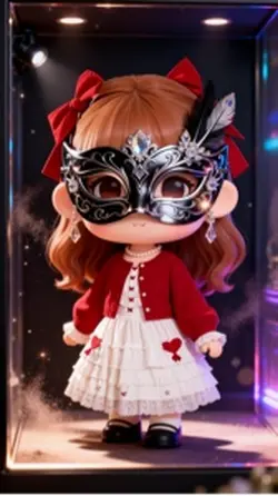 ミステリアスなチビフィギュアに変身してみ