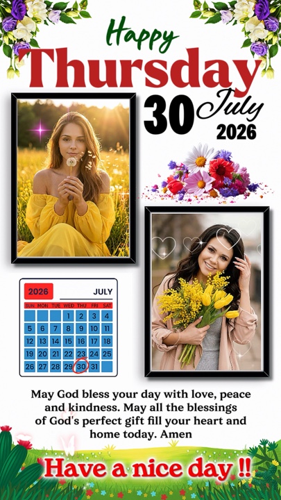 Jueves 30 de julio