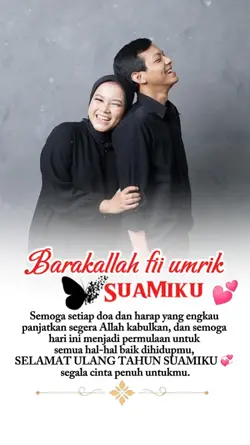 HBD suamiku 