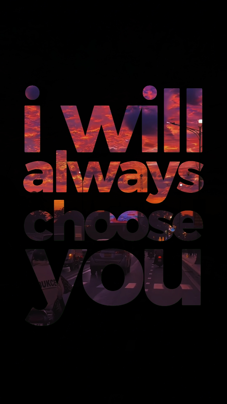 i'll always choose u