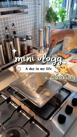 opening vlog cooking