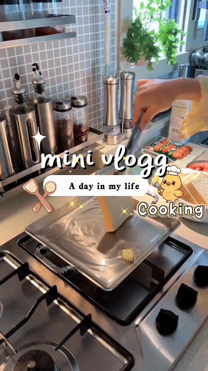 Abriendo vlog cocinando