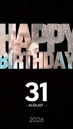 HBD 31th AUGUST