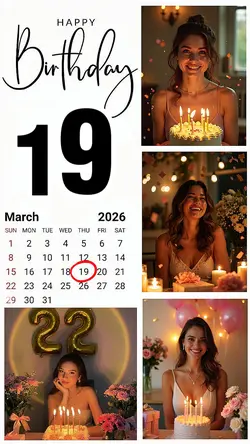 Birthday 19 March