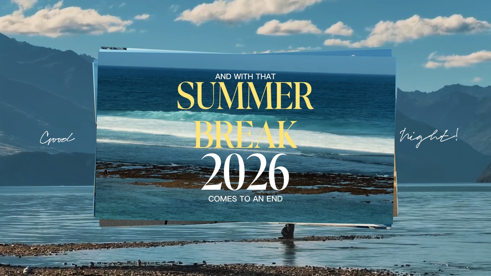 Vacaciones de verano 2026