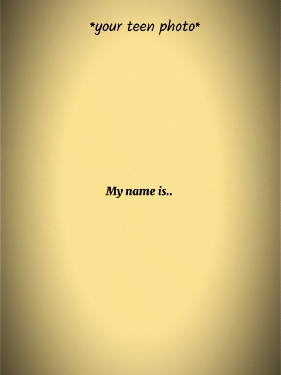 Mein Name ist:>>>