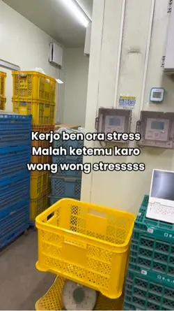 Kerjo ben ora stres