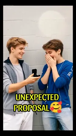 unexpected proposal
