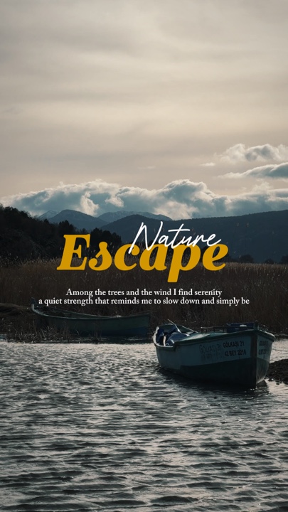 ESCAPE DE LA NATURALEZA