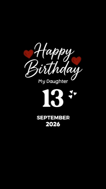 ULANG TAHUN PUTRI 13 SEP