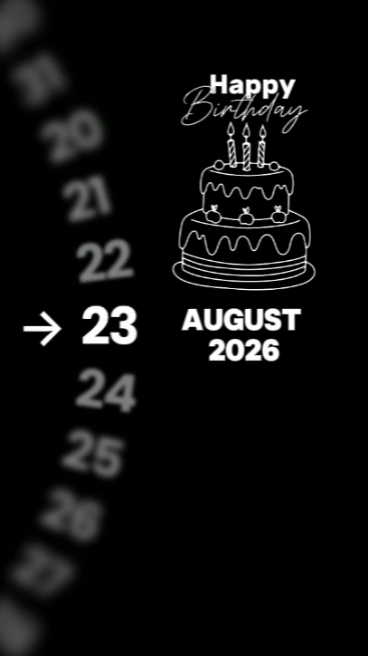 HBD 23 Agustus 