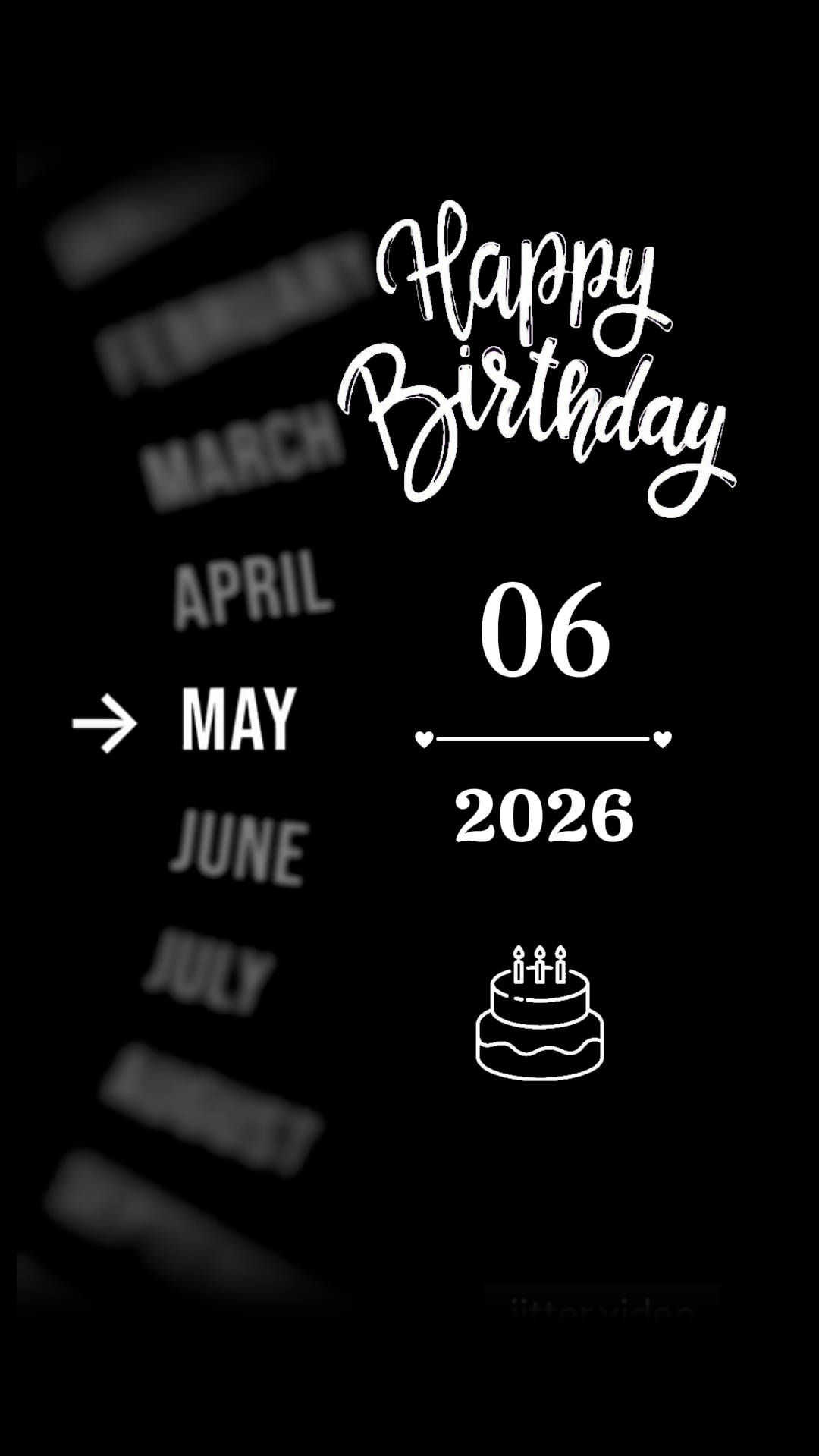 HBD GIRLFRIEND 6 MAY